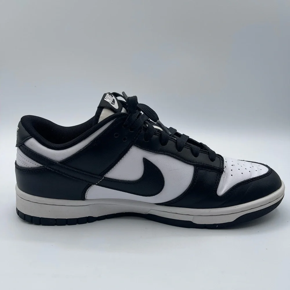 Nike Men's Dunk Low Retro Panda Shoes Sneakers Low Top Black White DD1391-100 - Picture 2 of 9